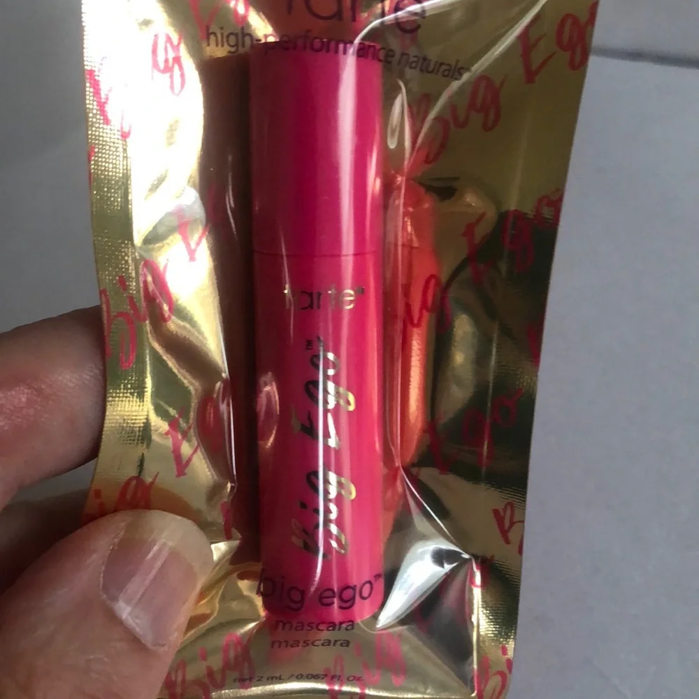 TARTE Big Ego Mascara Travel Purse Fun Size 2